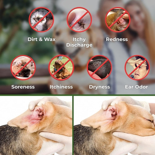 RoveRest™ Gentle Ear Care Wipes - All-Natural pH Balanced Formula